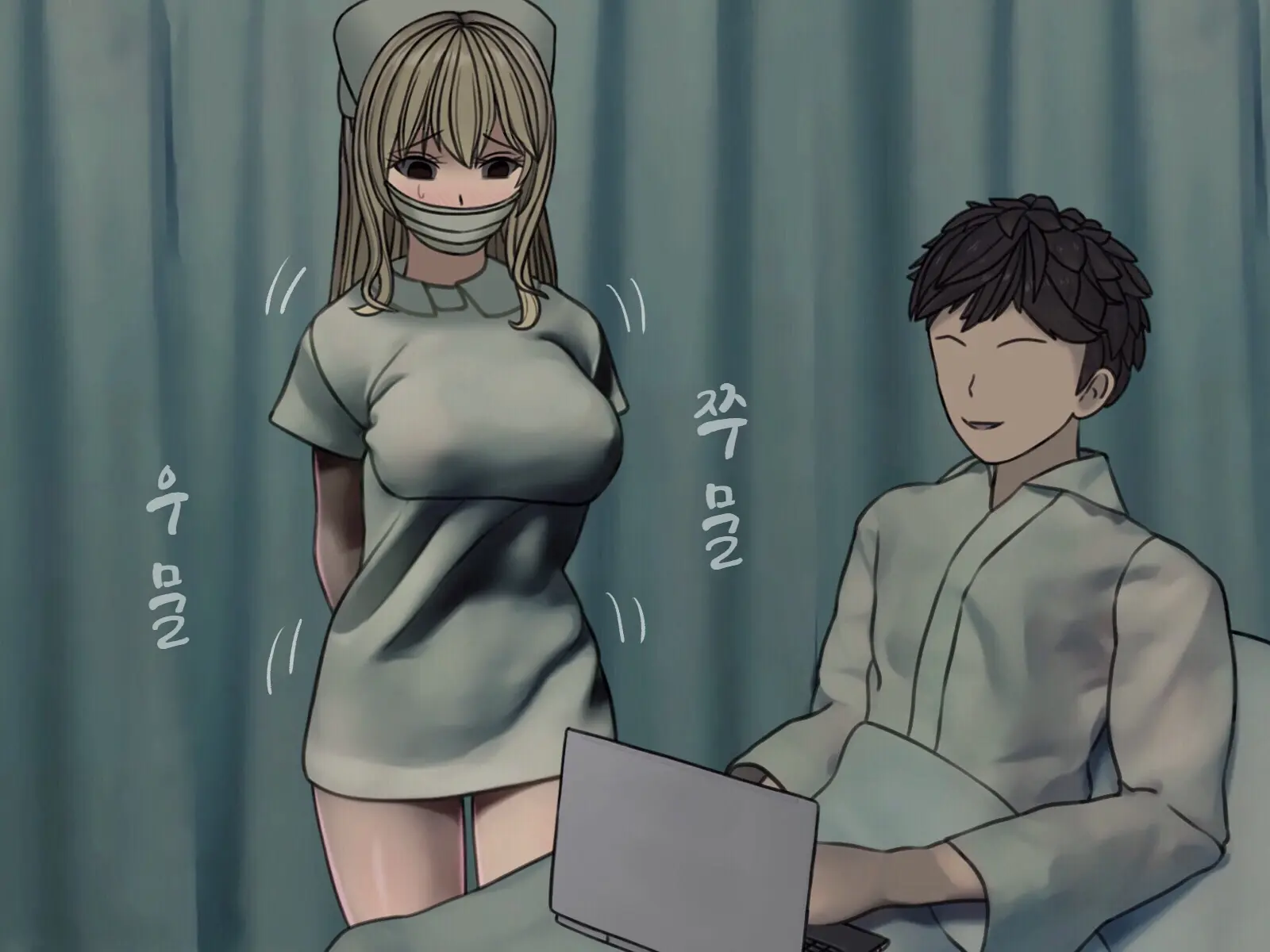 Sakusei Byoutou (3) ~Seikaku Saiaku No Nurse Shika Inai Byouin De Shasei Kanri Seikatsu~ | 착정병원3~ 성격 나쁜 간호사들밖에 없는 병원에서 사정관리생활~
